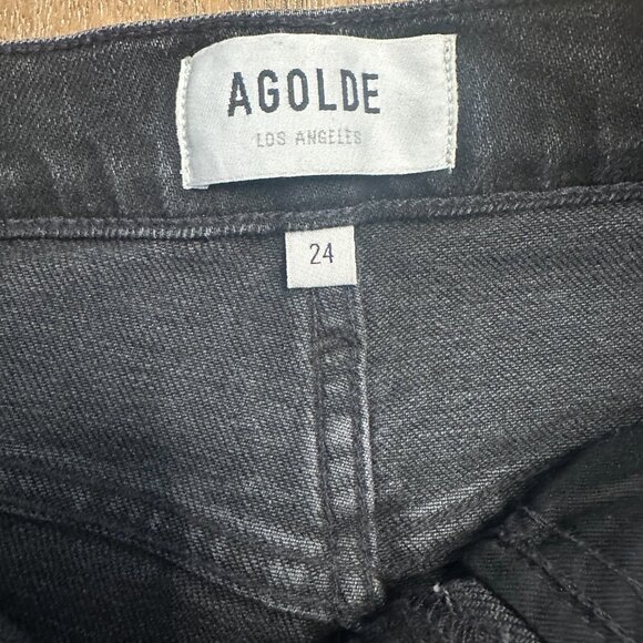 AGOLDE RILEY JEANS, SIZE 24 - Picture 4 of 4